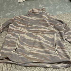 Funnel Neck North Face Sweatshirt